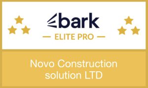 Verified by Bark novo construction solutions ltd badge