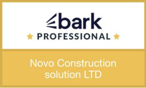 Verified by Bark novo construction solutions ltd badge